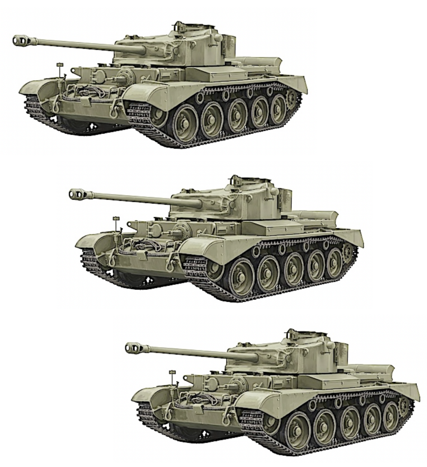 物語ミニスカ美少女M 英巡航戦車コメットMkⅦ