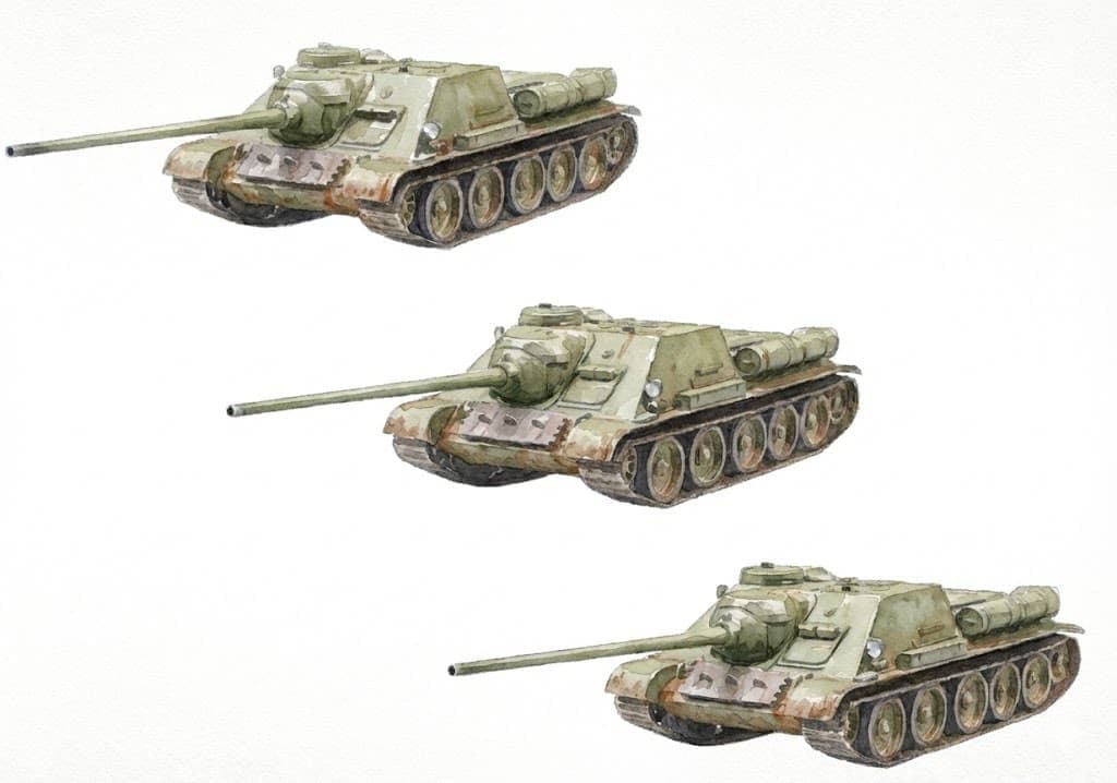 物語ミニスカ美少女M 蘇S U-100中駆逐戦車