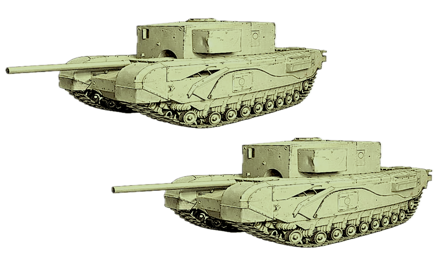 物語ミニスカ美少女M 英チャーチル駆逐戦車