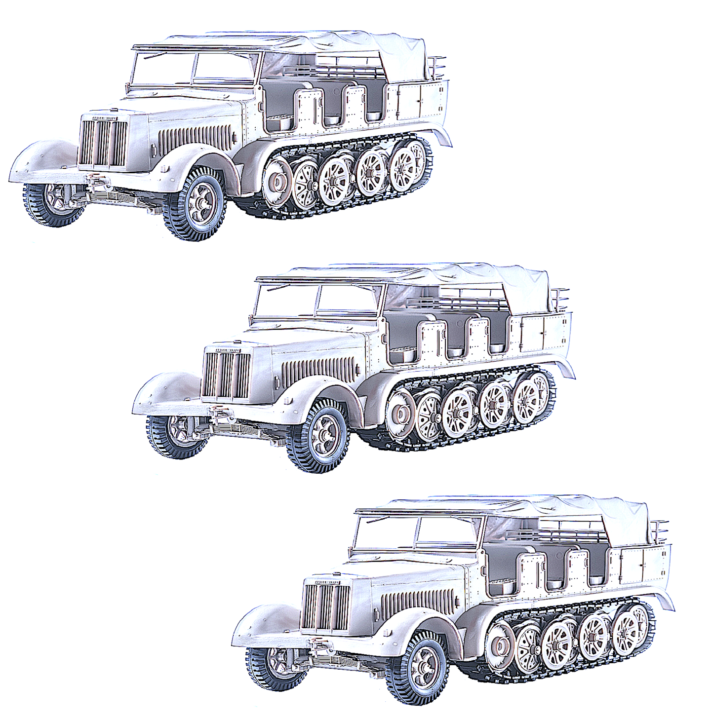 物語ミニスカ美少女M 独半軌兵員輸送車