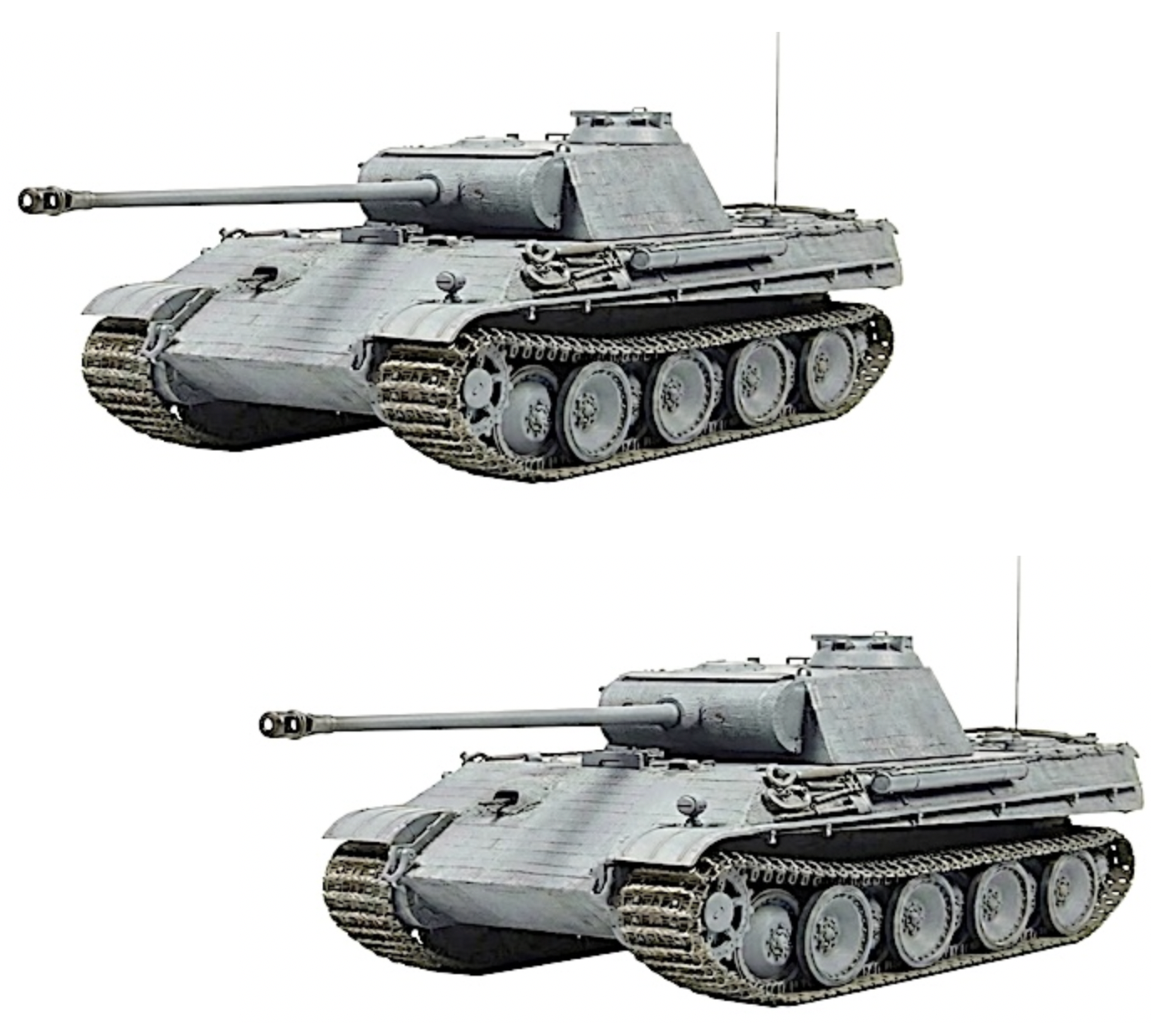 物語ミニスカ美少女￼M独Ⅵ号中戦車