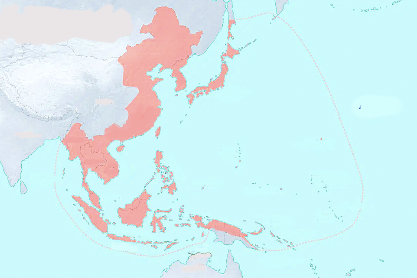 物語ミニスカ美少女M初版(亜史実世界）日本軍最大版図