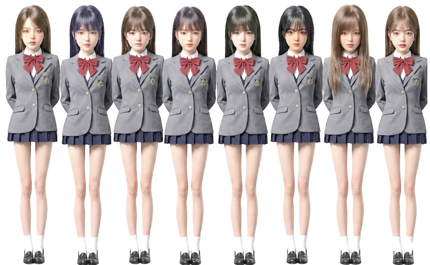 物語ミニスカ美少女M 