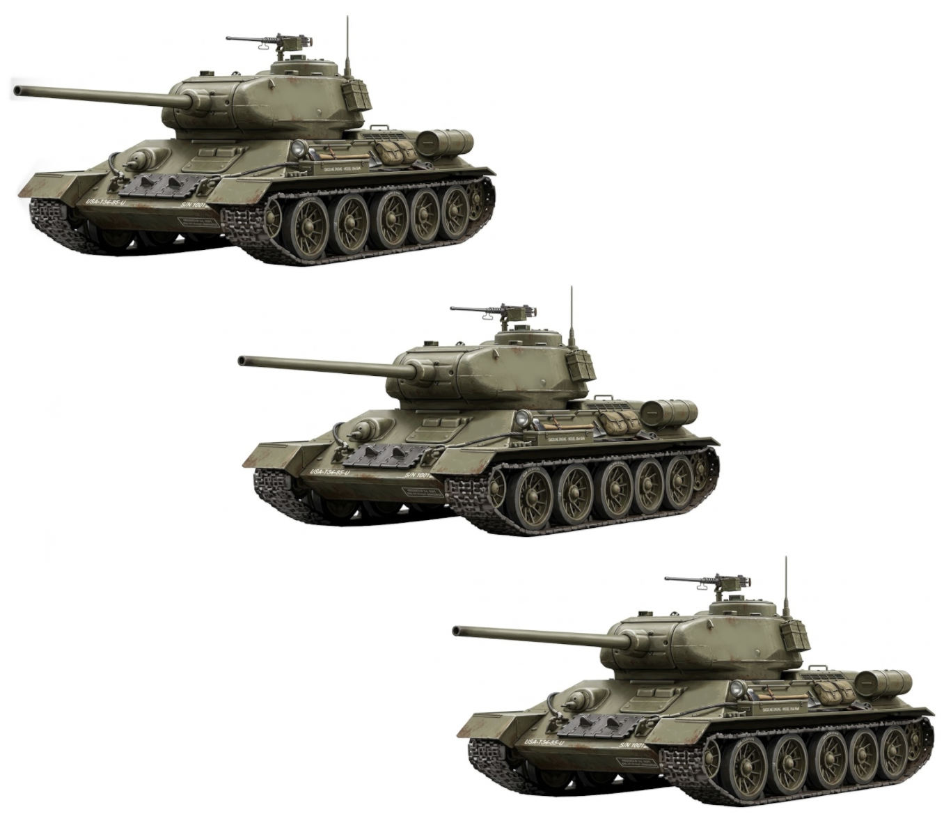 物語ミニスカ美少女M 露中戦車TA-３４