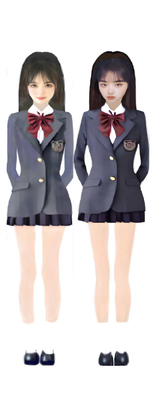 物語ミニスカ美少女M制服３