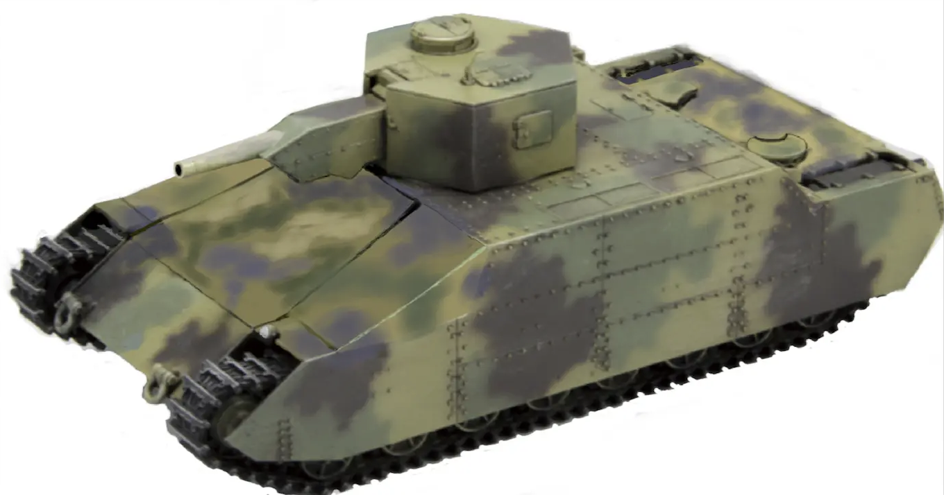 物語ミニスカ美少女M 二式超重戦車