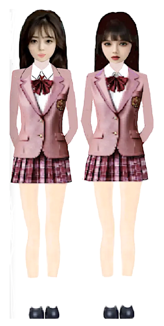 物語ミニスカ美少女Ⅳ桐谷流制服