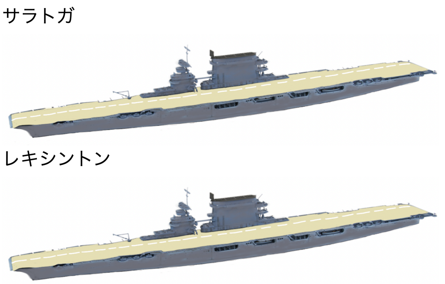 物語ミニスカ美少女M 米レキシントン級重空母