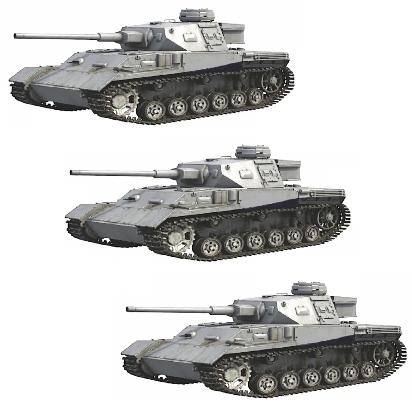 物語ミニスカ美少女M 独Ⅳ号支援中戦車