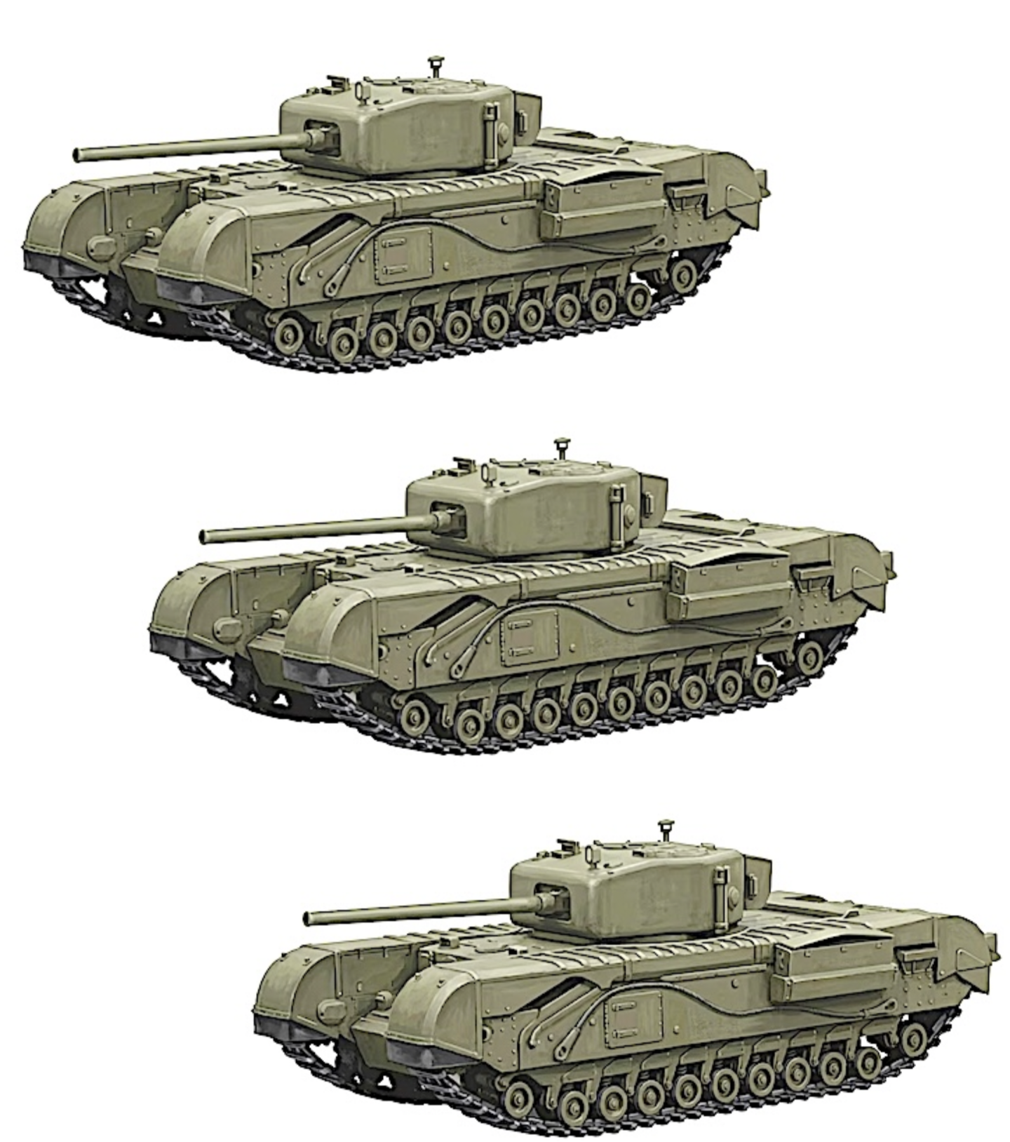 物語ミニスカ美少女M 英歩兵戦車チャーチル