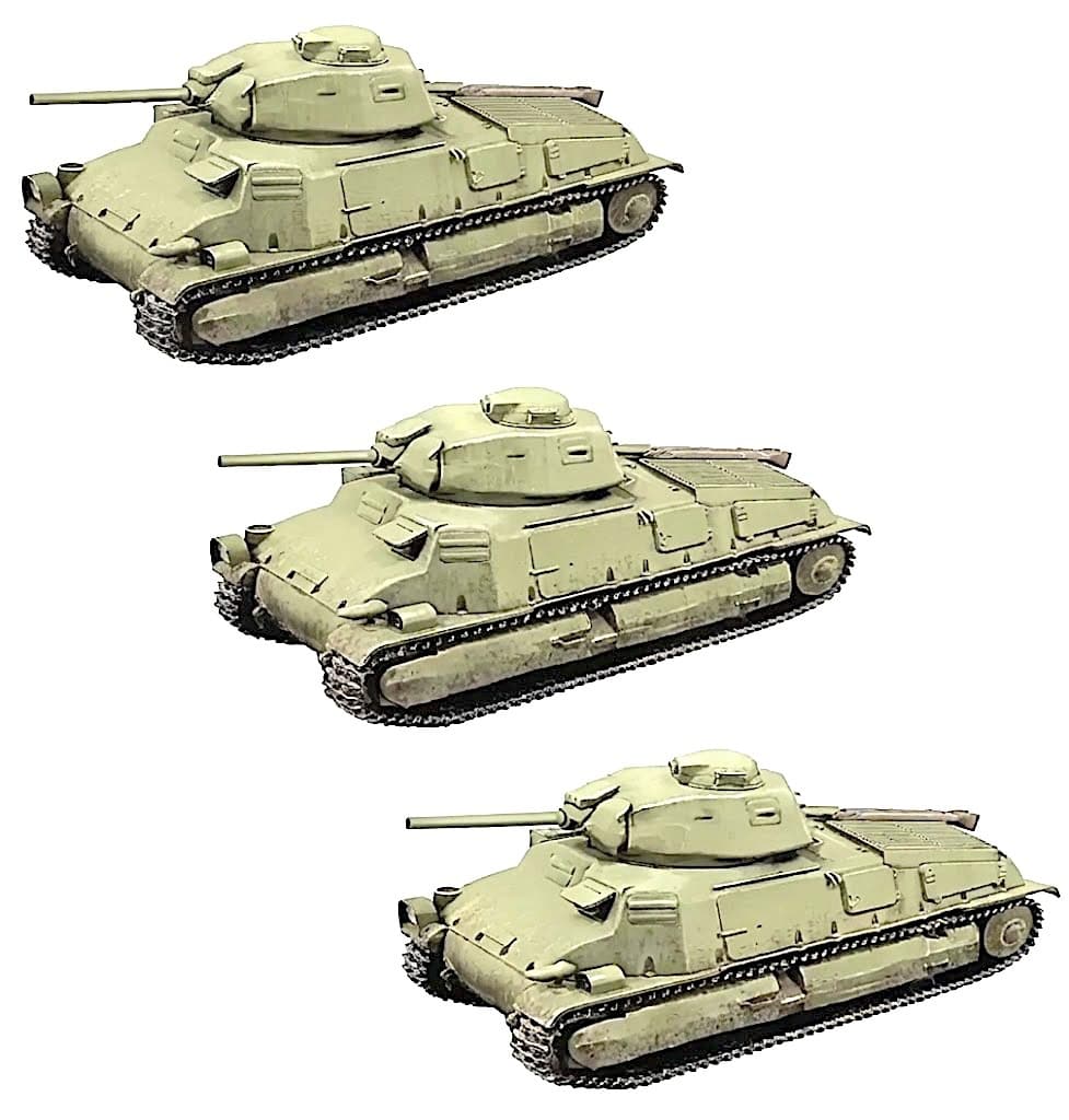 物語ミニスカ美少女M 仏ソミュア中戦車S35