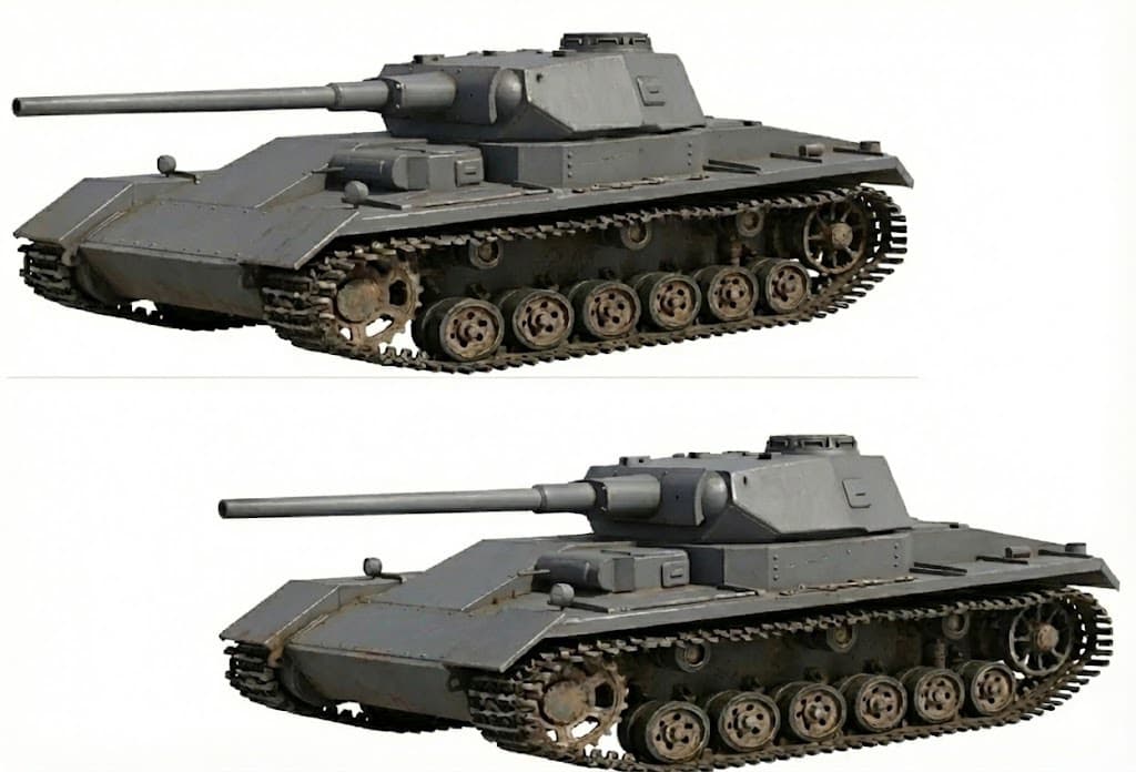 物語ミニスカ美少女M 独Ⅲ号重戦車