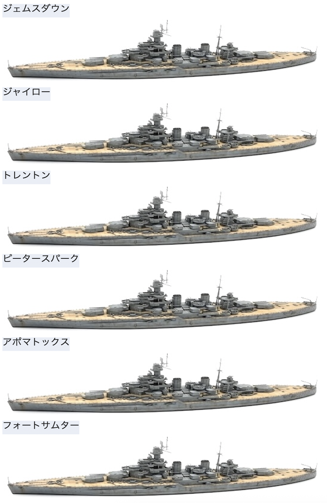 物語ミニスカ美少女M 米戦艦サウスカロライナ級