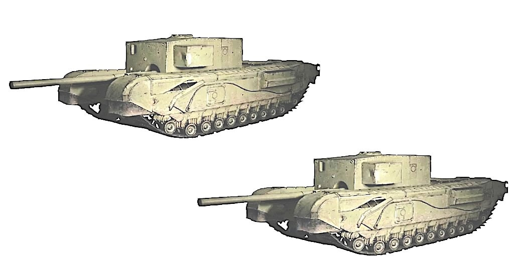 物語ミニスカ美少女M 英チャーチル駆逐戦車