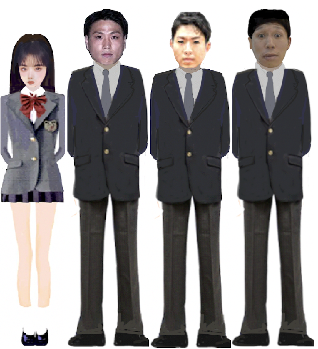 物語ミニスカ美少女M 桐谷流男女