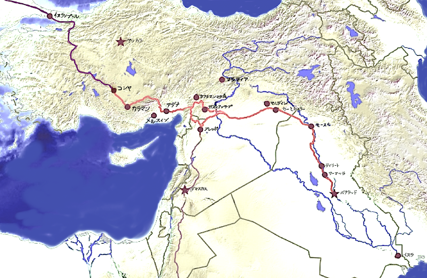 物語ミニスカ美少女M ベルリン バクダッド 鉄道