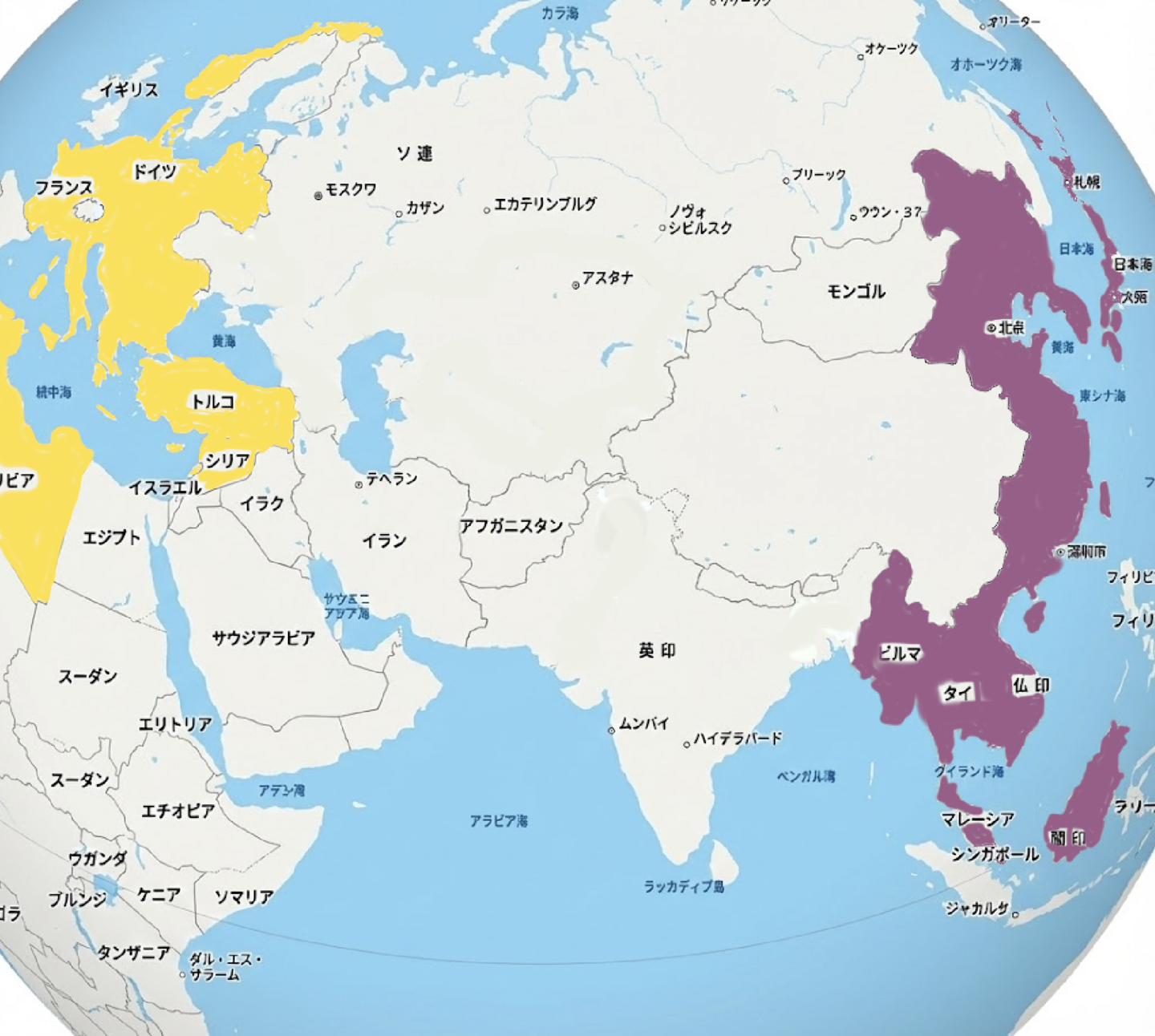 物語ミニスカ美少女ミニスカ美少女M 二次大戦全図