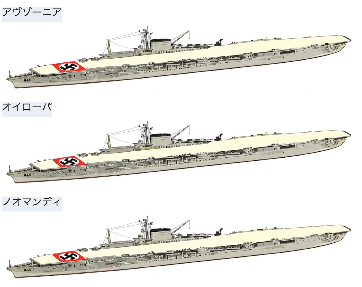 ミニスカ美少女M 独海軍客船改造空母
