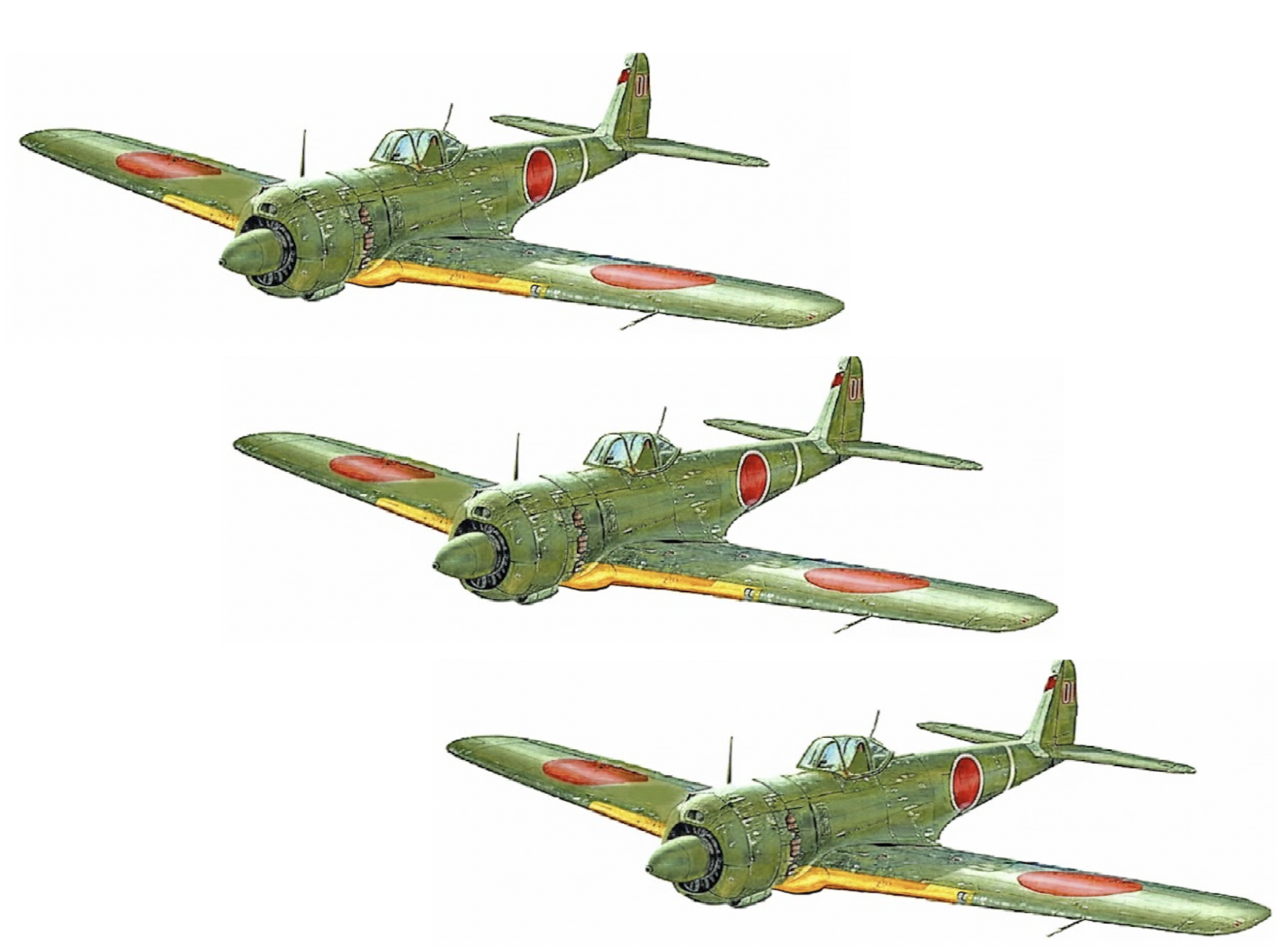 物語ミニスカ美少女M　日本陸軍一式軽戦闘機　隼Ⅳ型