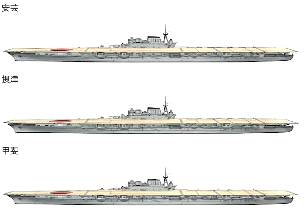 物語ミニスカ美少女M 日本海軍装甲重空母 安芸級