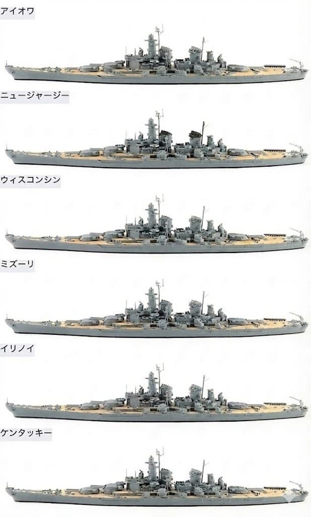 物語ミニスカ美少女M 米戦艦アイオワ級