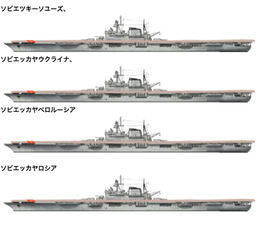 物語ミニスカ美少女M 蘇 巡戦改造装甲重空母 ソビエツスキーソユーズ級