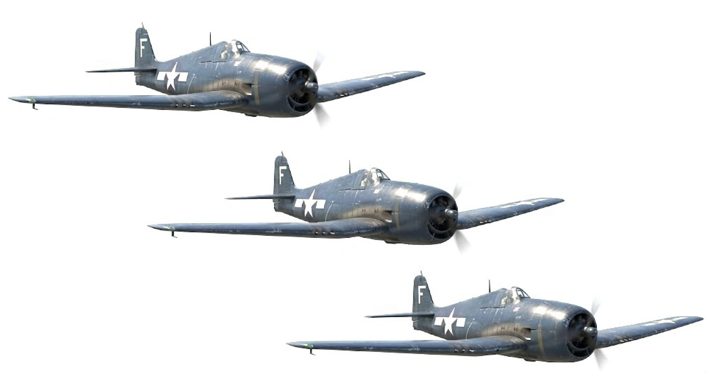 物語 ミニスカ美少女M 米海軍F6Fヘルキャット戦闘機