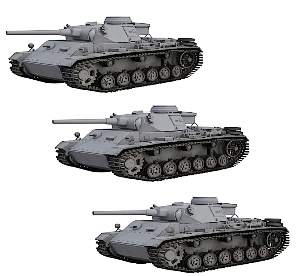 物語ミニスカ美少女M 独Ⅲ号中戦車