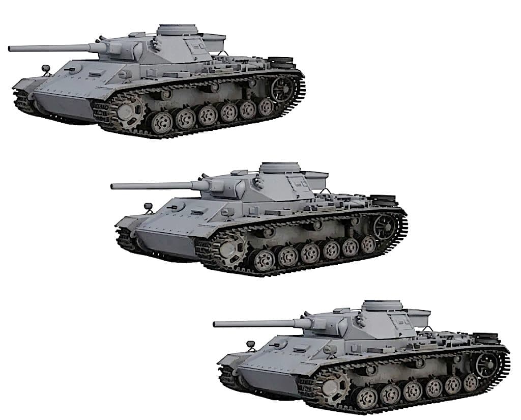 物語ミニスカ美少女M 独Ⅲ号中戦車