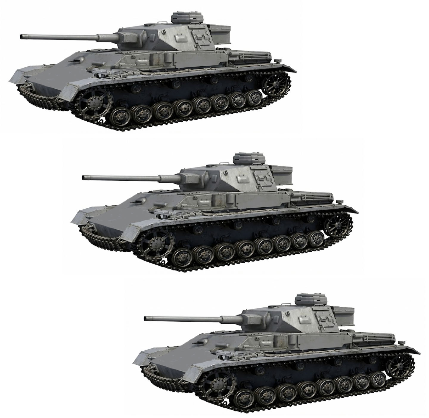 物語ミニスカ美少女M 独Ⅳ号支援中戦車