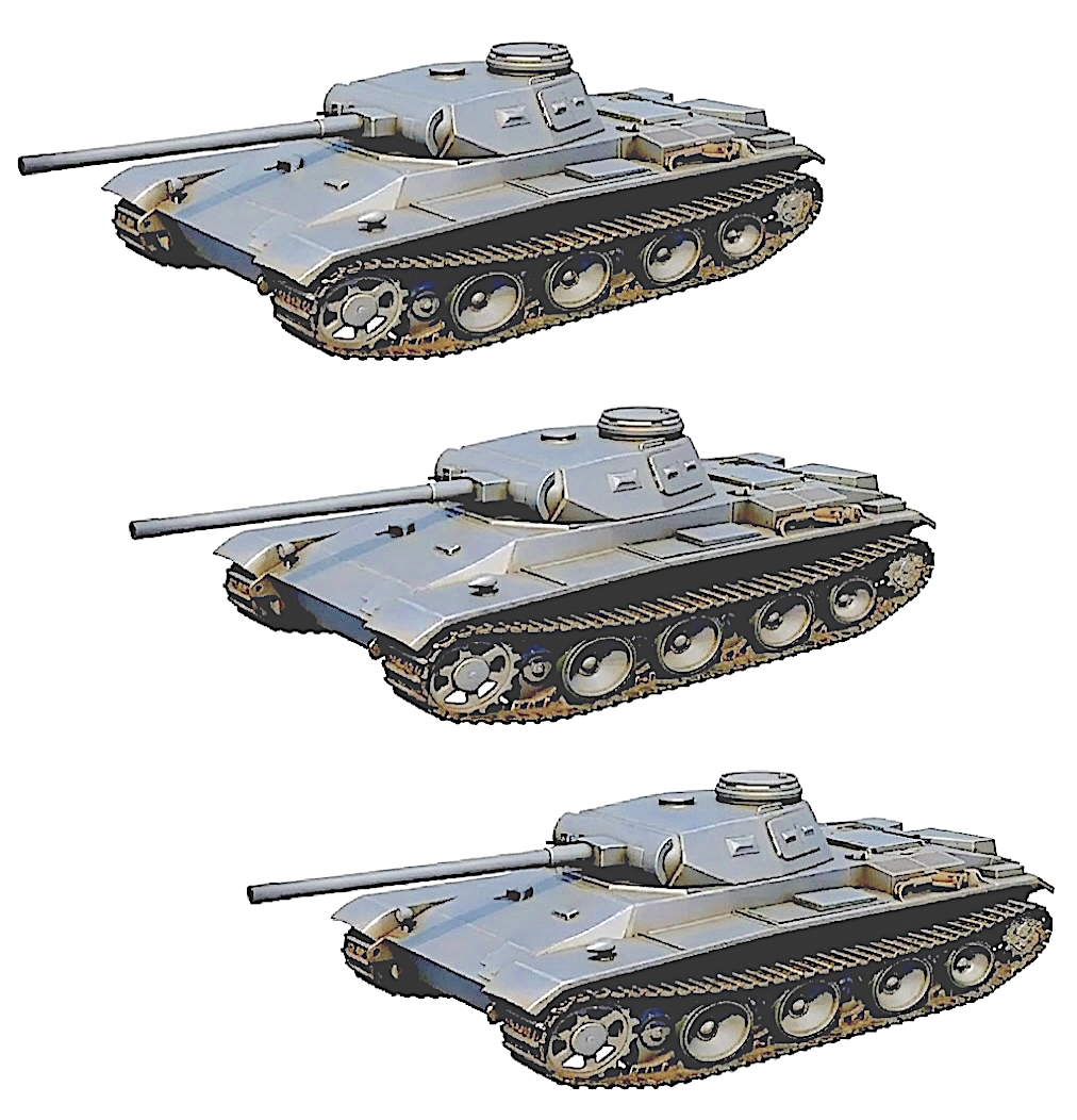 物語ミニスカ美少女M 独Ⅴ号中戦車レオポルド